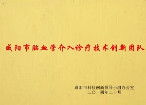 咸陽市腦血管介入診療技術創(chuàng)新團隊